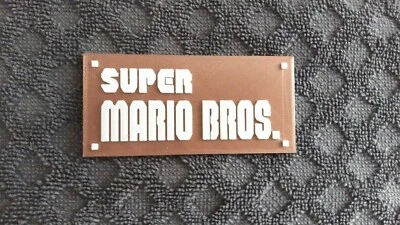 Super Mario Bros. Videojuegos Magnet Vintage SNES N64 Sega Genesis Nintendo NES Foto 1 de 4