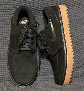 Nike Stefan Janoski G Golf Shoes Suede Black Gum Men’s Size 7 AT4967-003 New - Picture 1 of 10