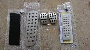 MAZDA Genuine OEM MX-5 MX5 MIATA ND ROADSTER ND5RC Aluminum Pedal & Footrest Set - Picture 1 of 3