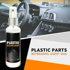 Car & Home Plastic Parts Retreading Restore Agent Wax Instruments Panel Reducing
