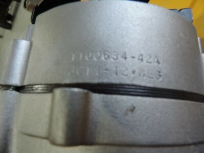 Alternador 63 Pontiac LeMans/Tempest 42 AMP - DTD 3C11 (3/11/63)-#1100634 - Restaurado Foto 1 de 4