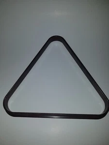 Vintage Billiard 8-Ball Triangle Pool Ball Rack plastic Pre-owned 2 1/8" balls - Bild 1 von 3