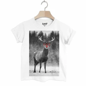 Batch1 Comic Relief Red Nose Day Funny Stag Children's Charity Fashion T-Shirt - Picture 1 of 2