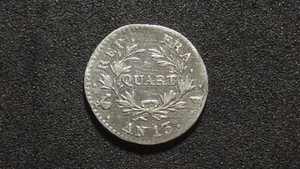 FRANCE 1/4 FRANC 1804 (AN13A) Paris (9034) - Picture 1 of 2