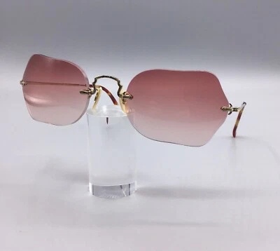 Oliver Peoples Sunglasses OP-190 O 1/10 12KGF USA Gold Filled - Image 1 of 4