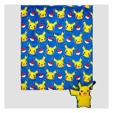 Pikachu (Pokemon) Plush and Throw Blanket