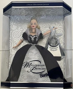 Vintage Special Edition Mattel 2000 Millennium Princess Barbie Puppe Neu in OVP - Bild 1 von 2