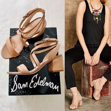 sam edelman sammy strappy suede sandals