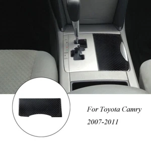 For Toyota Camry Carbon Fiber Interior Watercup Holder Panel Cover Trim Type A - Picture 1 of 12