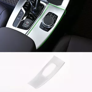 For BMW X3 G01 X4 G02 2018-2021 ABS Silver Middle Console Multimedia Panel Trim - Bild 1 von 6
