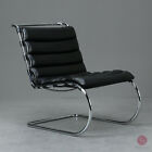 Knoll MR lounge armchair Bauhaus leather cantilever black Mies van der Rohe