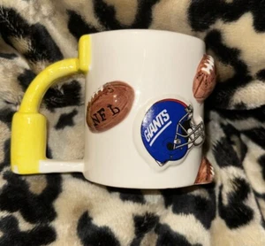 Vintage 1993! Tazza da caffè NY Giants (altezza 4” e diametro 3,25”) *SPEDIZIONE GRATUITA* - Foto 1 di 6