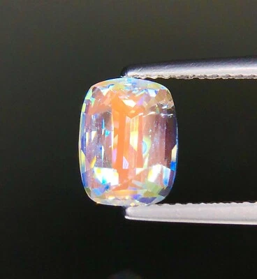 2.63 Ct AIG Certified Natural Rainbow Moonstone Loose Gemstone Madagascar - Image 1 of 3