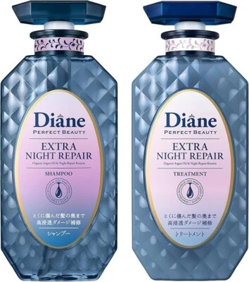 Diane [ Extra Night Repair : Shampoo and Treatment 450ml ] Repair damaged hair - Image 1 of 4