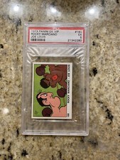 1973 Panini OK VIP R OCKY MARCIANO & JOE LOUIS BOXING CARD PSA 5 EX #180