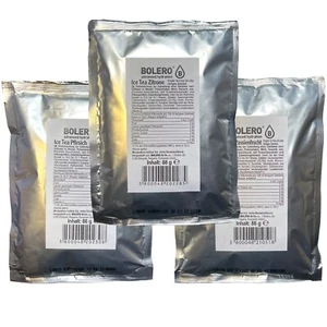 (70,04€/1kg) Bolero Getränkepulver Ice Tea Mix Set zuckerfrei 3 x 88g Beutel - Bild 1 von 6