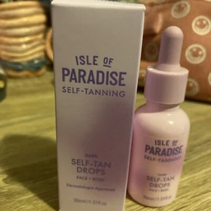 Isle of Paradise DARK Face & Body Self Tanning Drops - 1.01 oz, 30 ml nwob - Picture 1 of 6