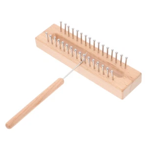 Massives Holzbraider Webstühle Zum Weben Webstuhl Für Schals Aus - Bild 1 von 12
