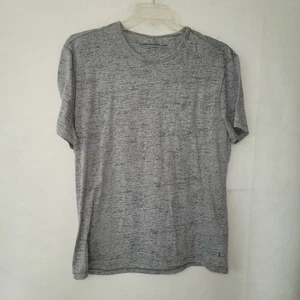 John Varvatos USA T-Shirt Mens XL Gray Pocket Tee Short Sleeve Casual Burnout - Bild 1 von 11