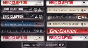 Cassette Lot x 13: ERIC CLAPTON: Money & Cigarettes / Behind the Sun / Unplugged - Imagen 1 de 5