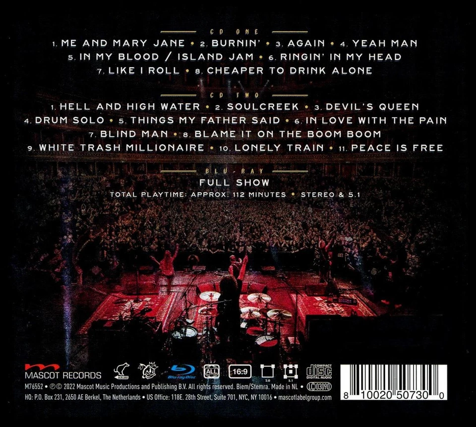 BLACK STONE CHERRY LIVE FROM THE ROYAL ALBERT HALL... Y'ALL NEW LP Foto 1 de 1