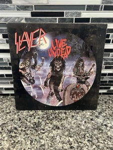 Slayer Live Undead 1987 Metal Blade Records LP Vinyl **Cover Only/No Record** - Picture 1 of 7