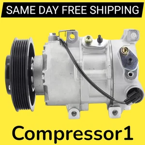 AC Compressor For 2012 2013 2014 2015 2016 2017 Hyundai Accent Kia RIO 1.6L - Picture 1 of 3