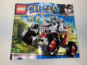 LEGO Legends Of Chima 70004 Wakz' Pack Tracker Instruction Manual Only VGUC