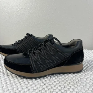Dansco Gabi Sneaker Gr. 38 brüniert schwarz neu wasserabweisend - Bild 1 von 10
