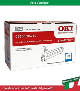 43870007 Oki C-5650n Tamburo di stampa Ciano - Photo 1/4