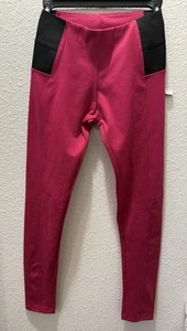 $49 Ci Sono Womens Fashion Pink Stretch Leggings Size Small Pull Up Pants New - Picture 1 of 5