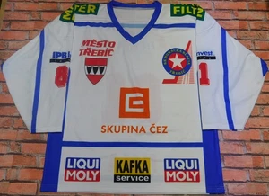 MAGLIA SHIRT ICE HOCKEY GHIACCIO SPORT HORACKA SLAVIA FIALA 81 tg. XL - Imagen 1 de 2