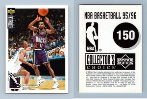 Lee Mayberry - Bucks #150 Collectors Choice 1995-6 Basketball Sticker - Picture 1 of 1