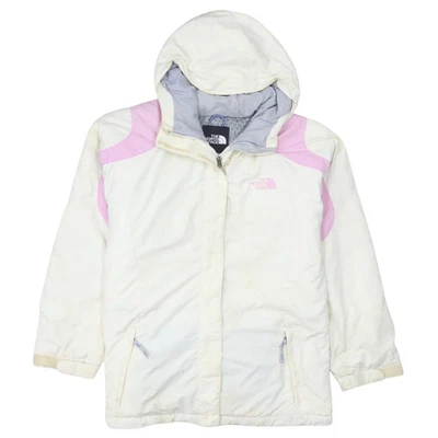 The North Face 90's Hooded Full Zip Up Windbreaker XLarge Beige Cream - Image 1 of 4