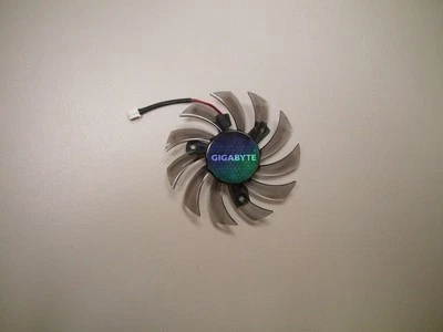 Cooler Fan For Gigabyte GTX 460 GTX460 T128010SM 75mm 2Pin Video Graphics Card - Image 1 of 3
