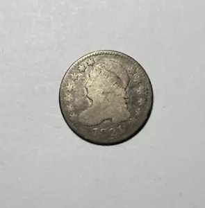 1821 Capped Bust Dime Large Date Circulated - Picture 1 of 2