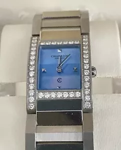 Charriol Megeve Damen Deluxe Diamant Uhr Neu mit Box & Booklets *80% Rabatt UVP* - Bild 1 von 11