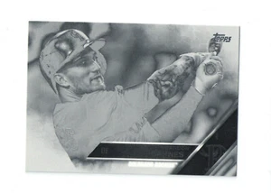 Negativo blanco y negro Topps 2016 Brandon Barnes #376 - Imagen 1 de 1