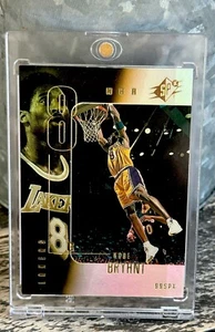 KOBE BRYANT CARD RARE REFRACTOR FOIL RARE SP Insert 90’s LAKERS JERSEY #8 / #24 - Picture 1 of 13