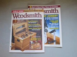 LOT of 2 Woodsmith Magazine Volume 27 No. 161 and Volume 28 No. 163 - Bild 1 von 2