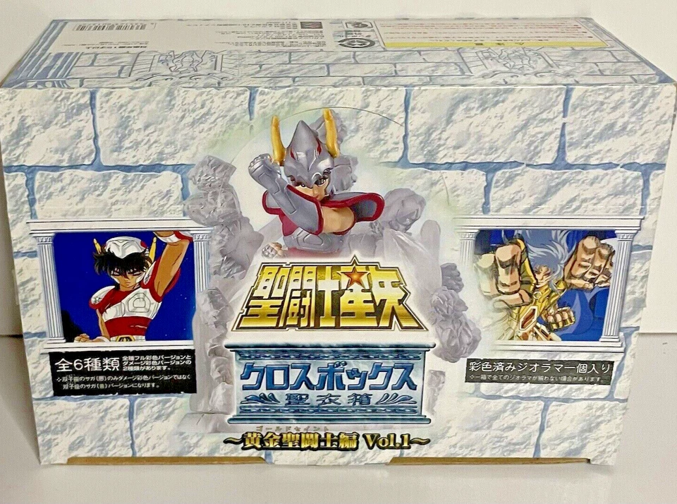 罕见 Saint Seiya Megahouse 2004 完整套装 6 卷 Gashapon Vol.1 黄金 来自日本 — 第 1/1 张图片