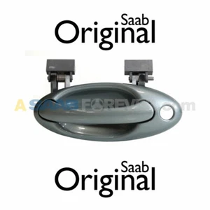 NEW SAAB 9-5 DRIVER DOOR EXTERIOR HANDLE LEFT GLASS GRAY 2006-2009 12780569 - Picture 1 of 3