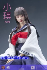 1/6th I8-H003C Yuki Beauty Girl Cabeza Esculpida Para 12" Mujer Phicen TBL Figura Muñeca - Imagen 1 de 8
