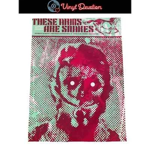 These Arms Are Snakes - Screenprinted Show Poster 2006 Atlanta Zach Hobbs - Picture 1 of 2