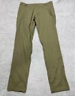 Birddogs Pants Mens 36x34 Chino Lined Performance Golf Green Alfred Itchcocks