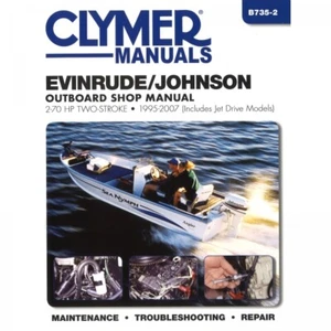 Evinrude Johnson 2-Takt Außenborder 2-70 PS 1995-2007 repair manual Clymer - Bild 1 von 4