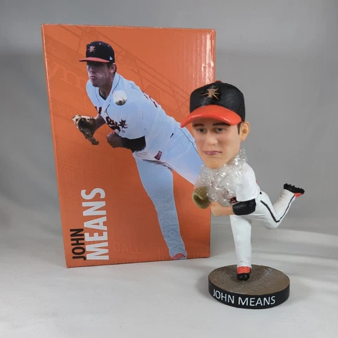 John Means Frederick Keys Bobblehead Baltimore Orioles 2020 Bobble Head Cover