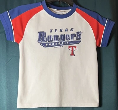 MLB Genuine Merchandise Texas Rangers Youth XS (4-6) Shirt - Image 1 of 2