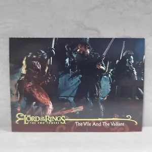 LOTR The Two Towers The Vile And The Valiant #71 Karte Topps 2002 - Bild 1 von 6