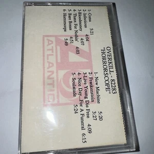 Horrorscope by Overkill (Rare Advance Promo Cassette, 1991, Megaforce) OOP! - Picture 1 of 7